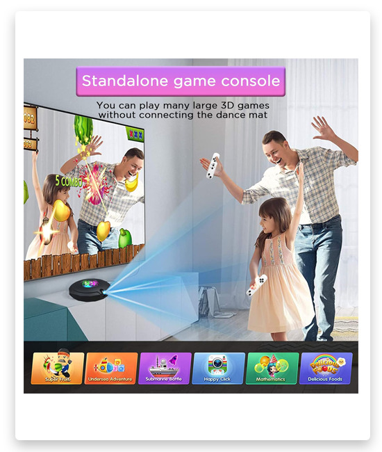 Erinaik Double Dance Mat Games for Kids